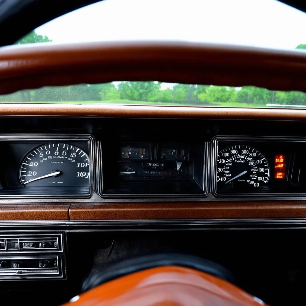 1989 Buick Electra dashboard