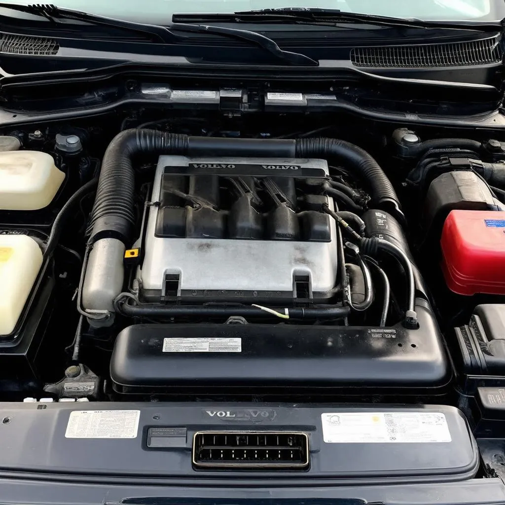 1995 Volvo 940 Engine Bay