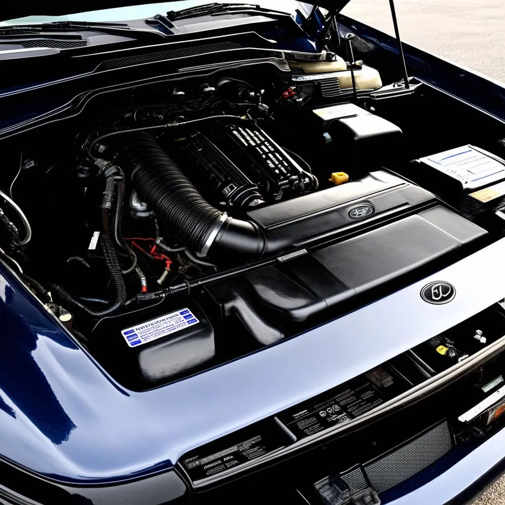 1996 Ford Mustang Engine Bay