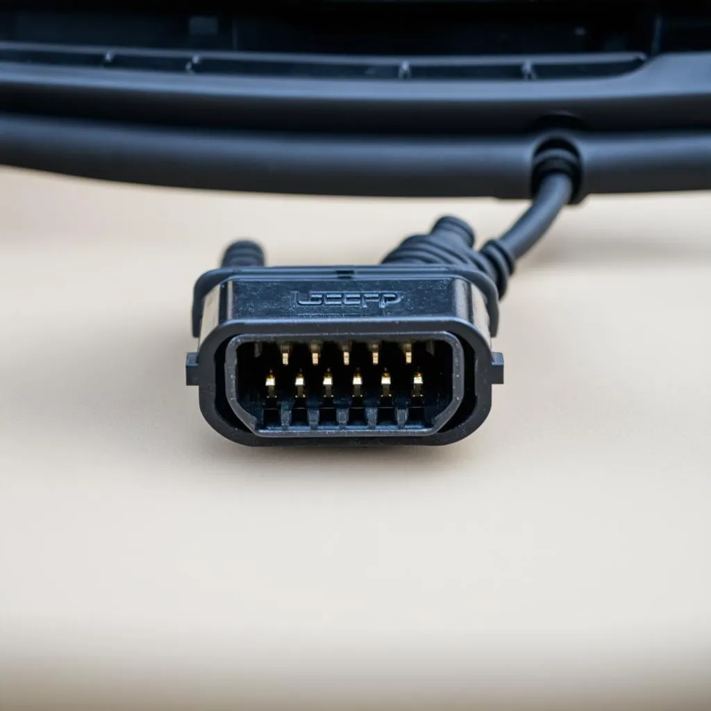 OBD port on a 1996 Jeep Cherokee