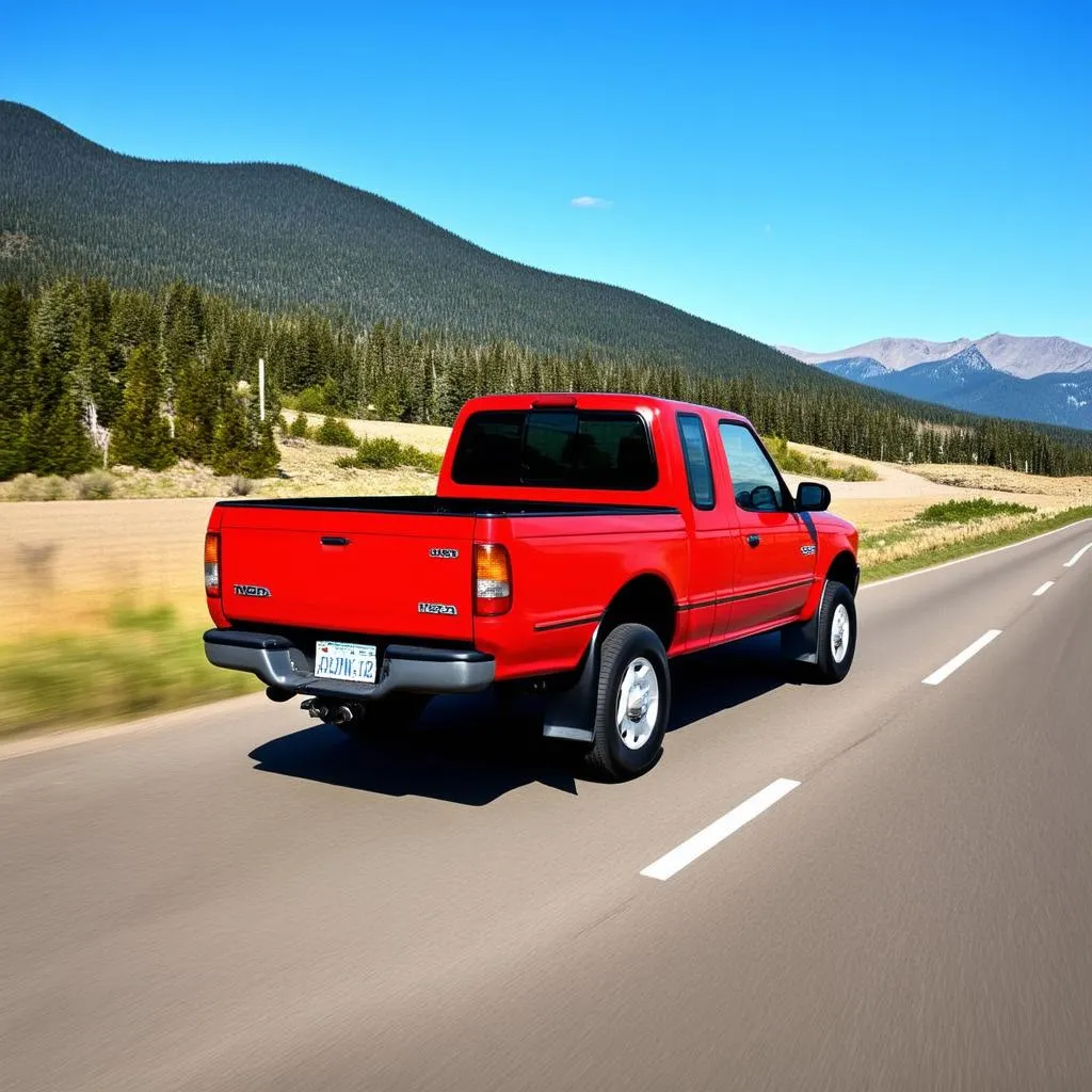 1996 Mazda B2300 on Open Road 