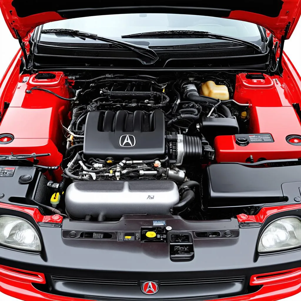 Acura Integra engine bay