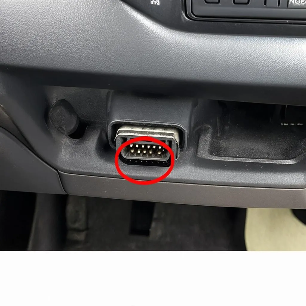 1999 Toyota 4Runner OBD Port Location