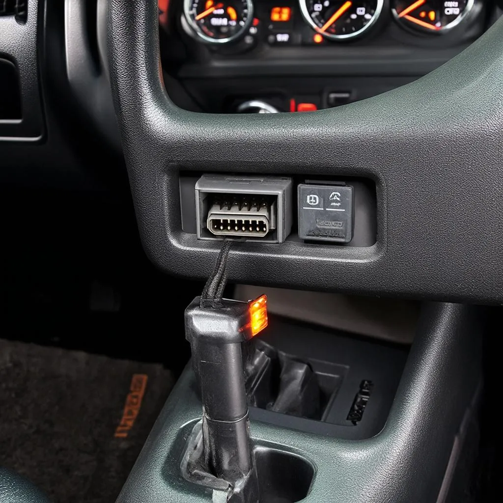 1999 Dodge Dakota OBD Plug Location