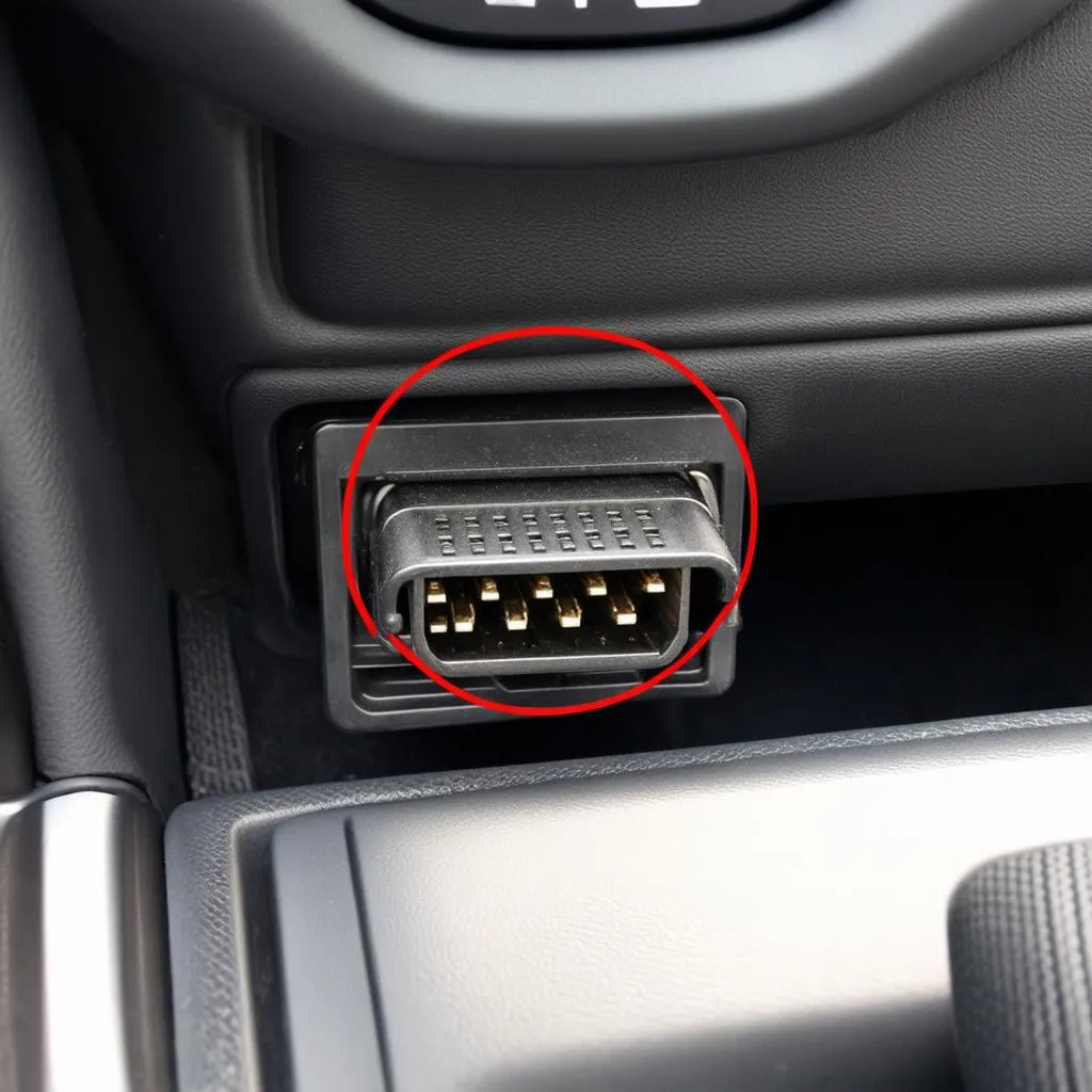 OBD2 port location