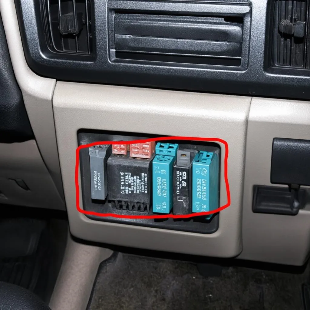 2003 F250 OBD Relay Location