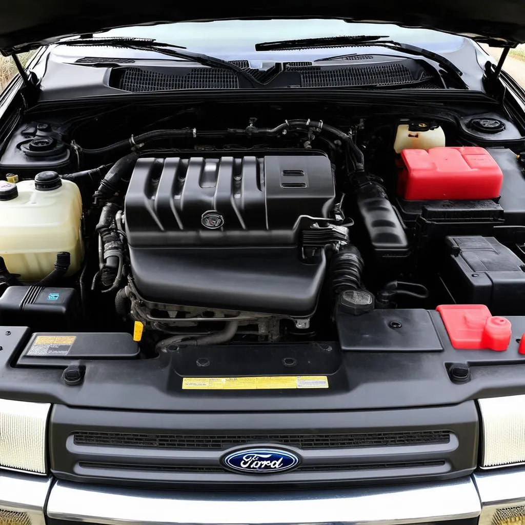 Engine Bay of 2004 Ford Expedition