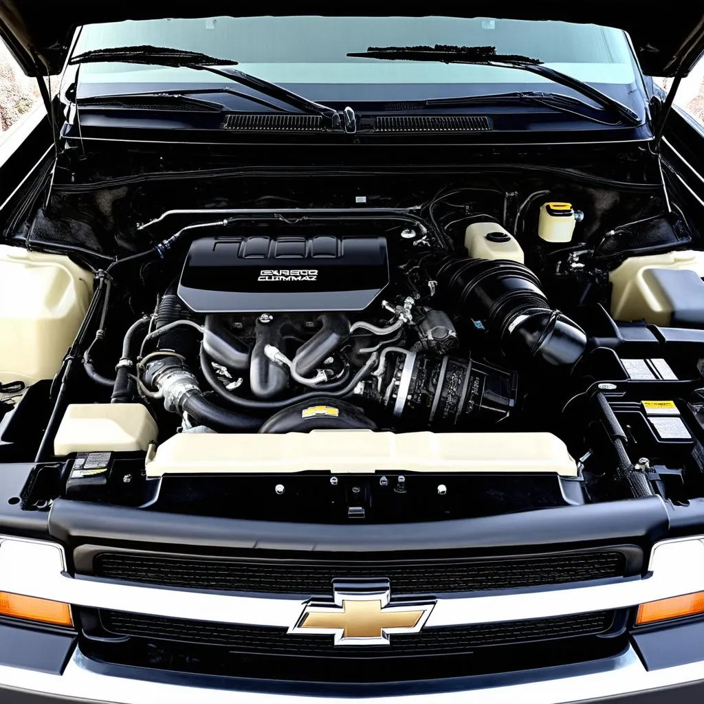 Duramax Engine Bay