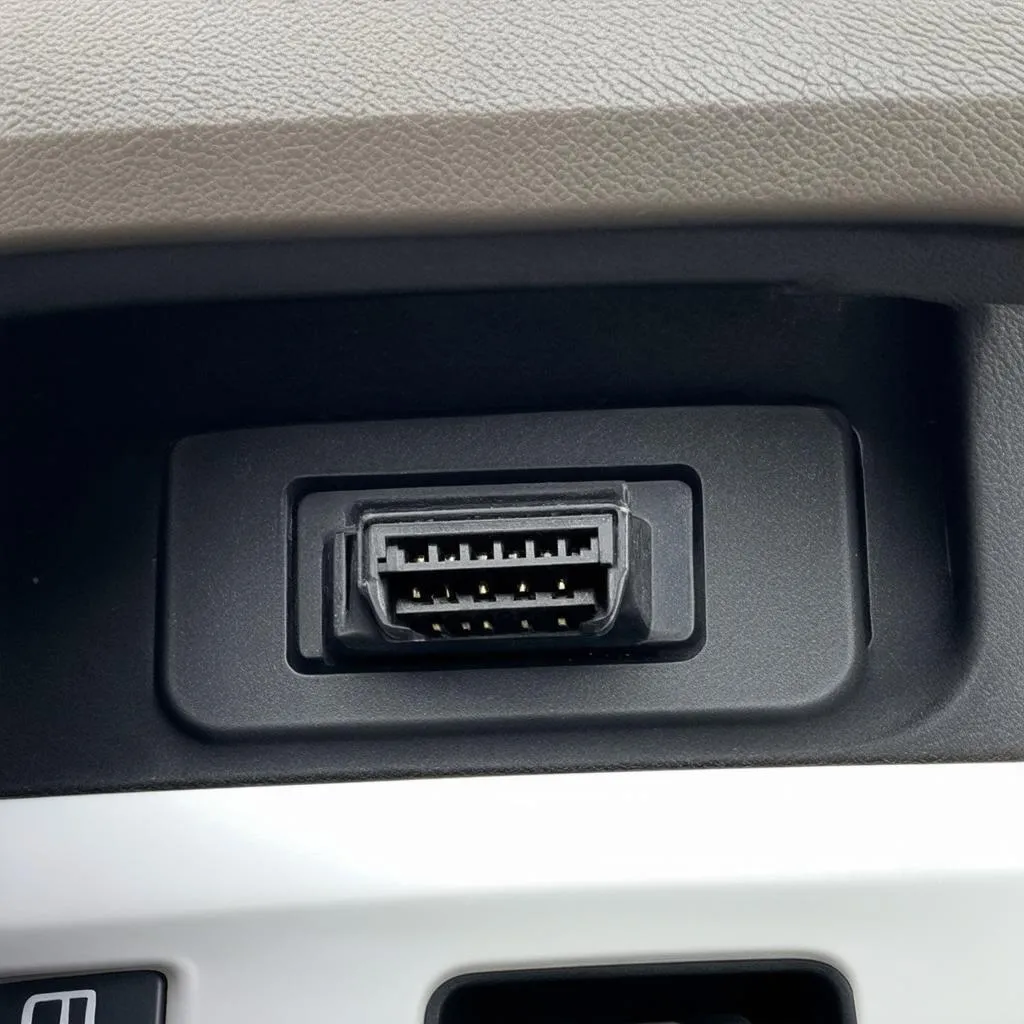 2008 International 3000 OBD-II plug location