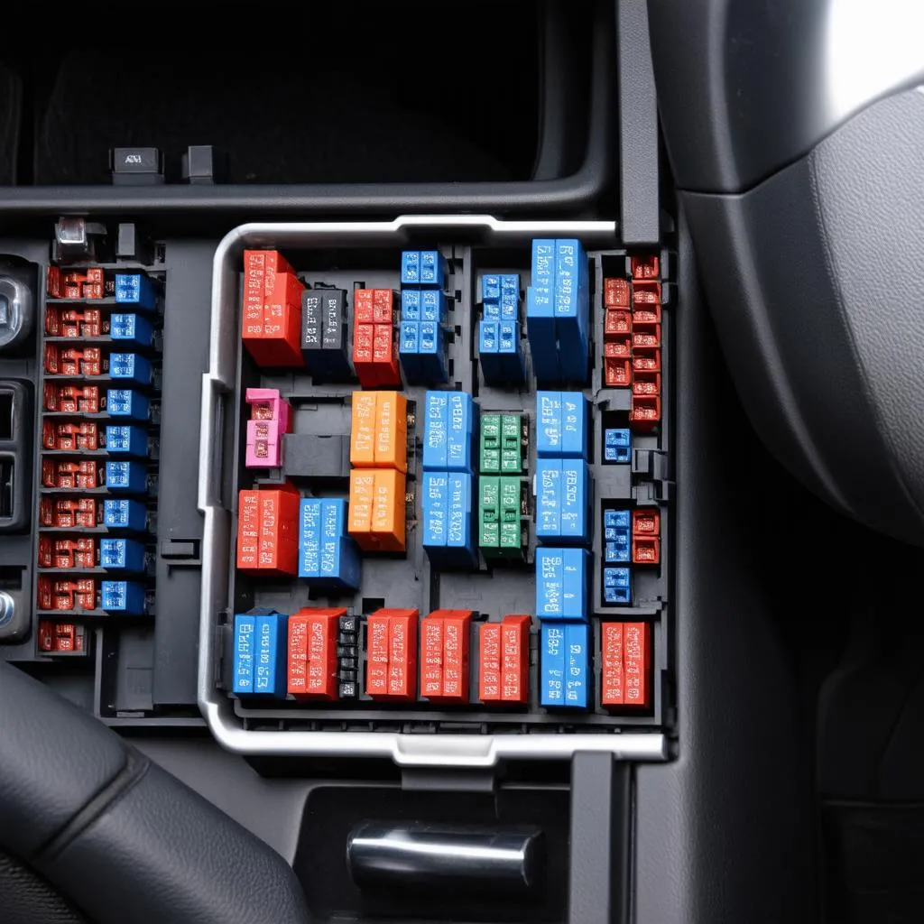 BMW X3 Fuse Box