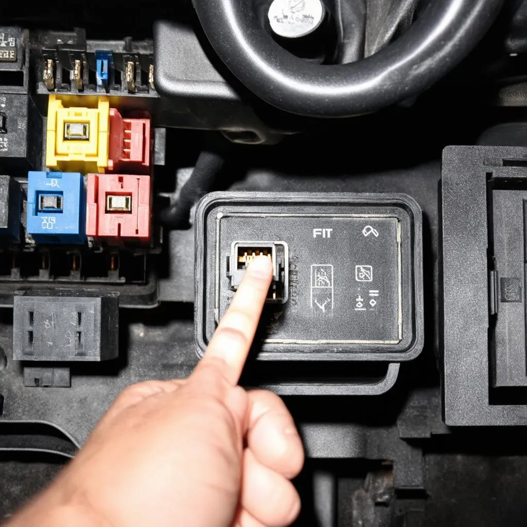 Fiat Punto OBD Port Location