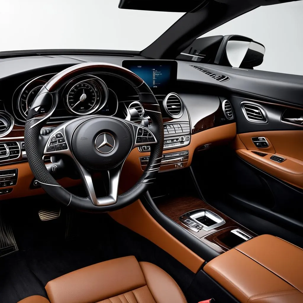 Mercedes S550 Interior