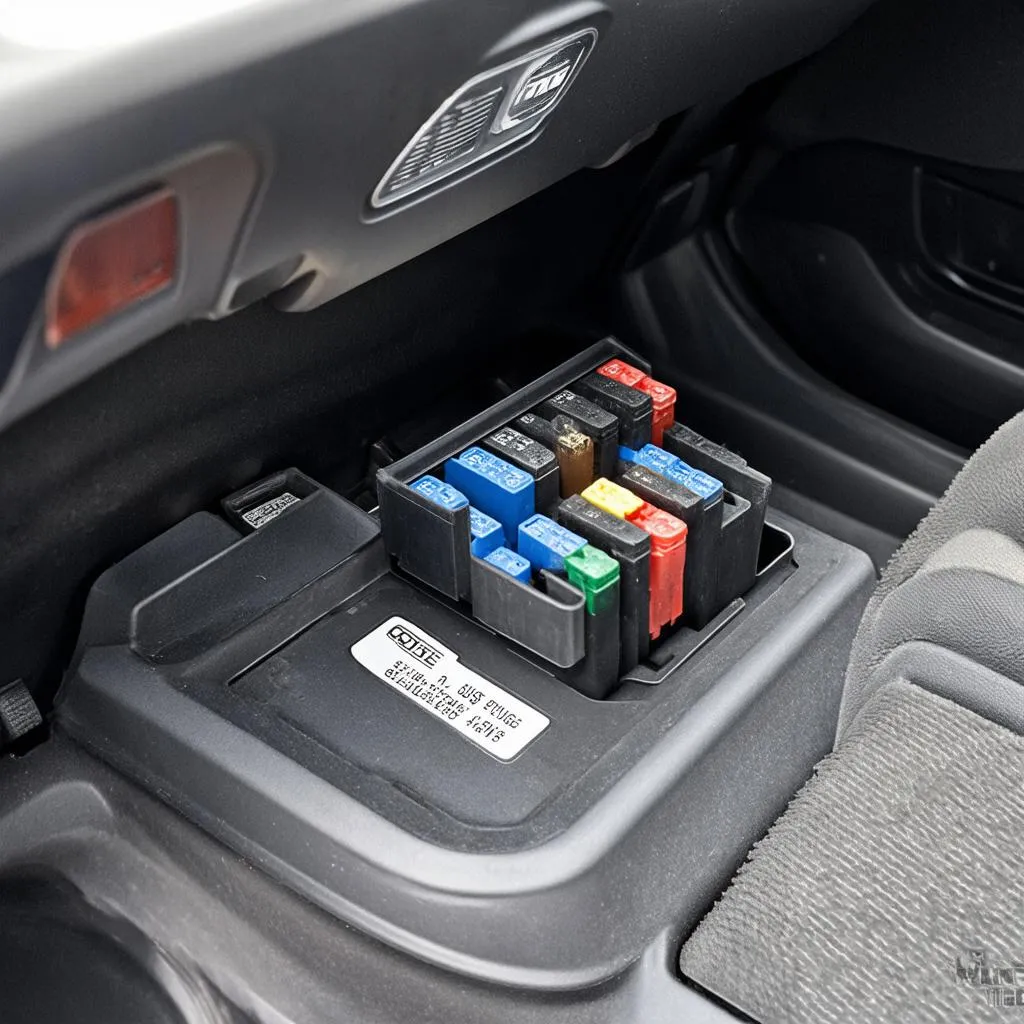 2015 Silverado OBD Fuse Box Location