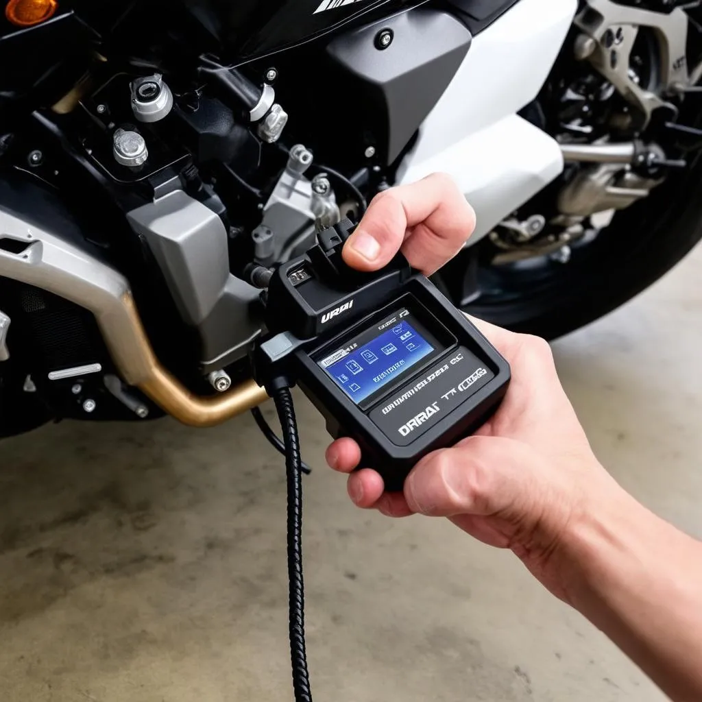 Ural Motorcycle OBD-II Port