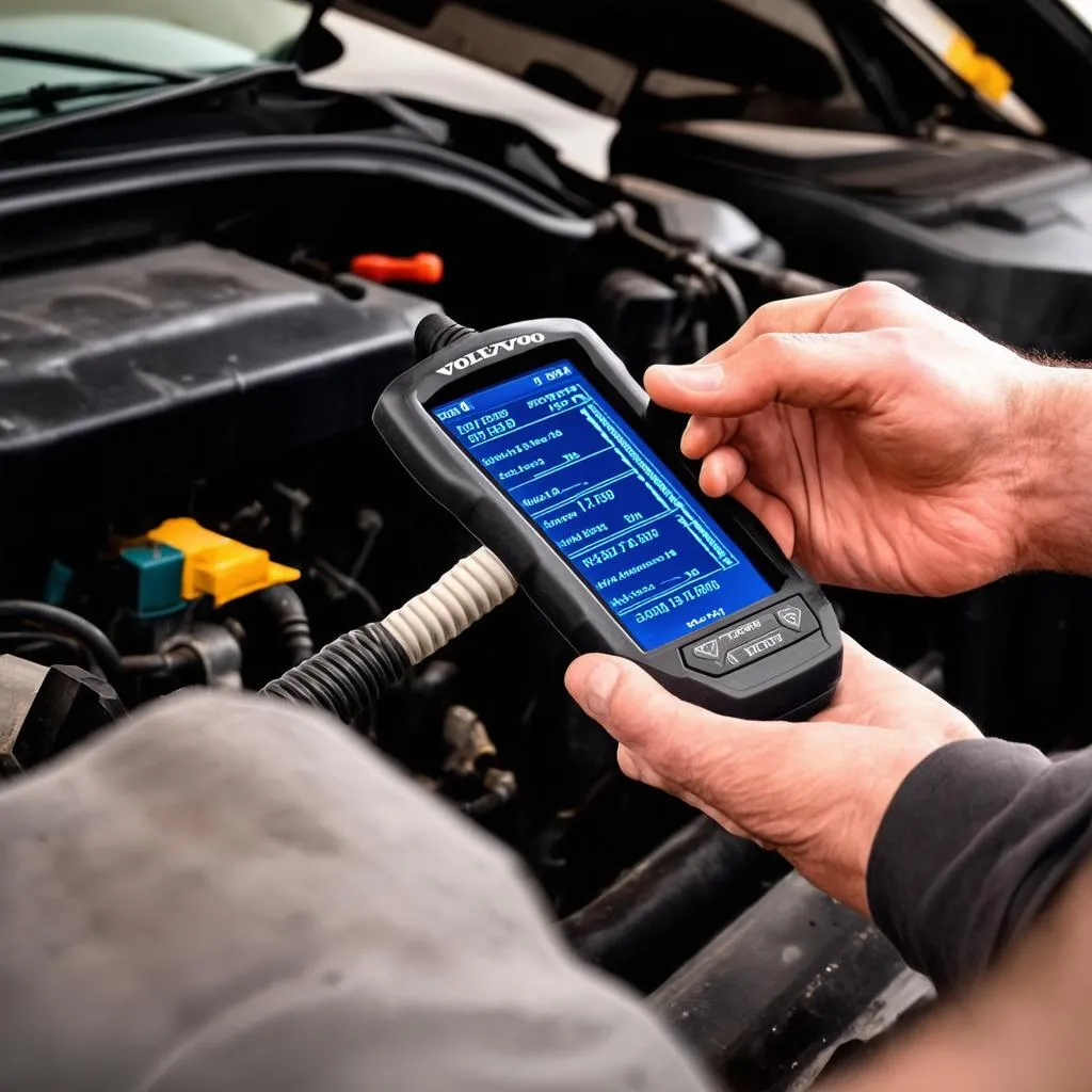 OBD Scanner in Use