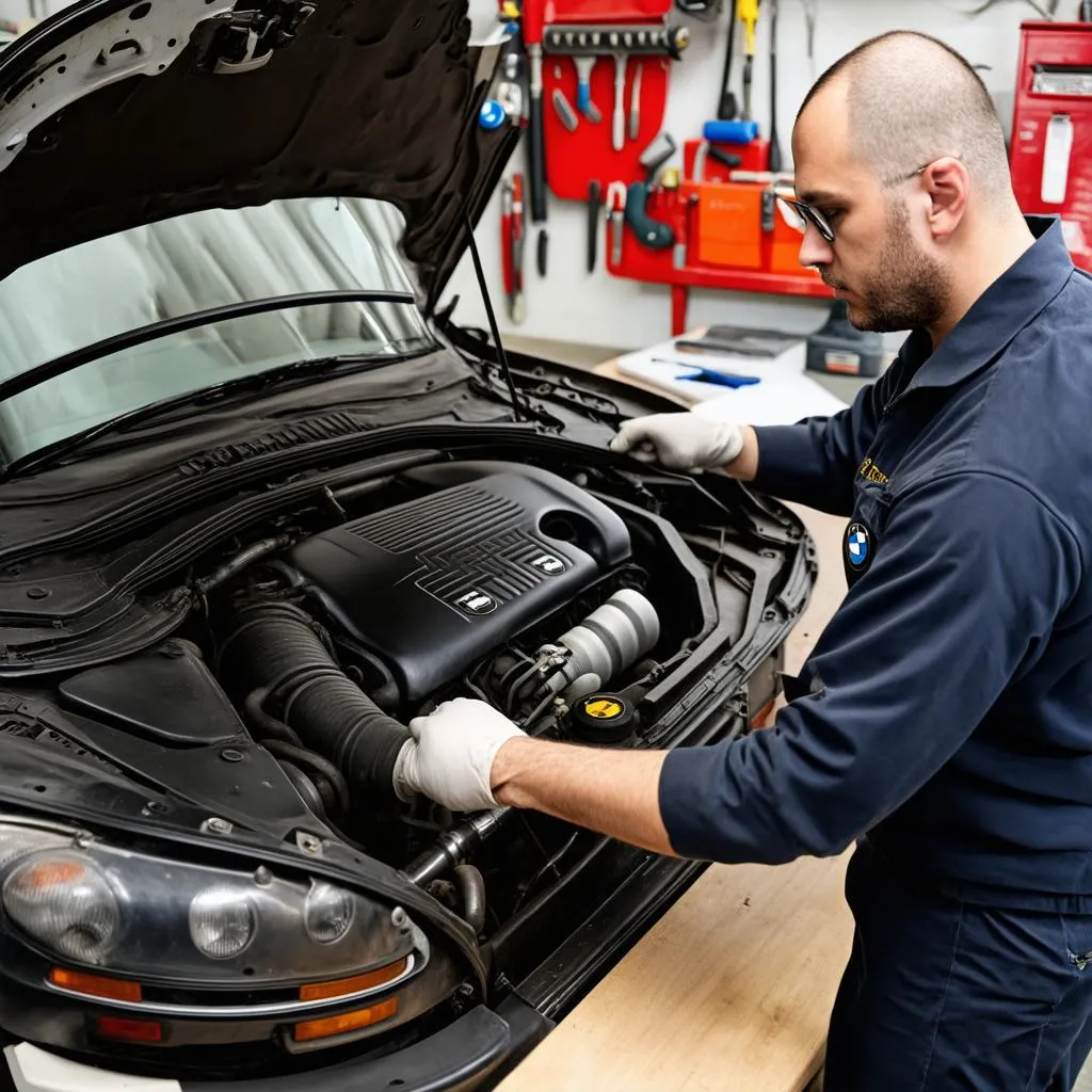 BMW Z3 engine repair