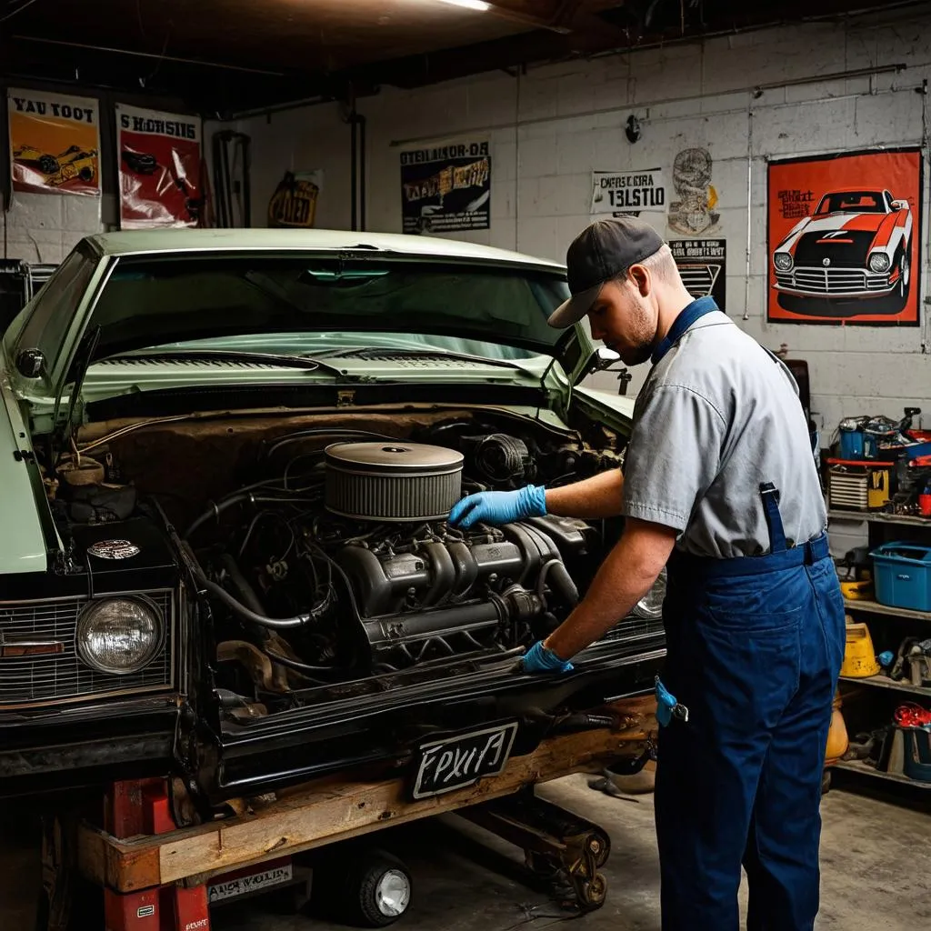 Vintage Car Repair