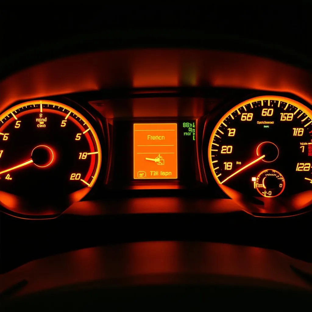 Car dashboard, Check engine light, Warning lights