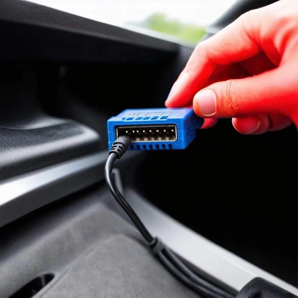 Car diagnostic port