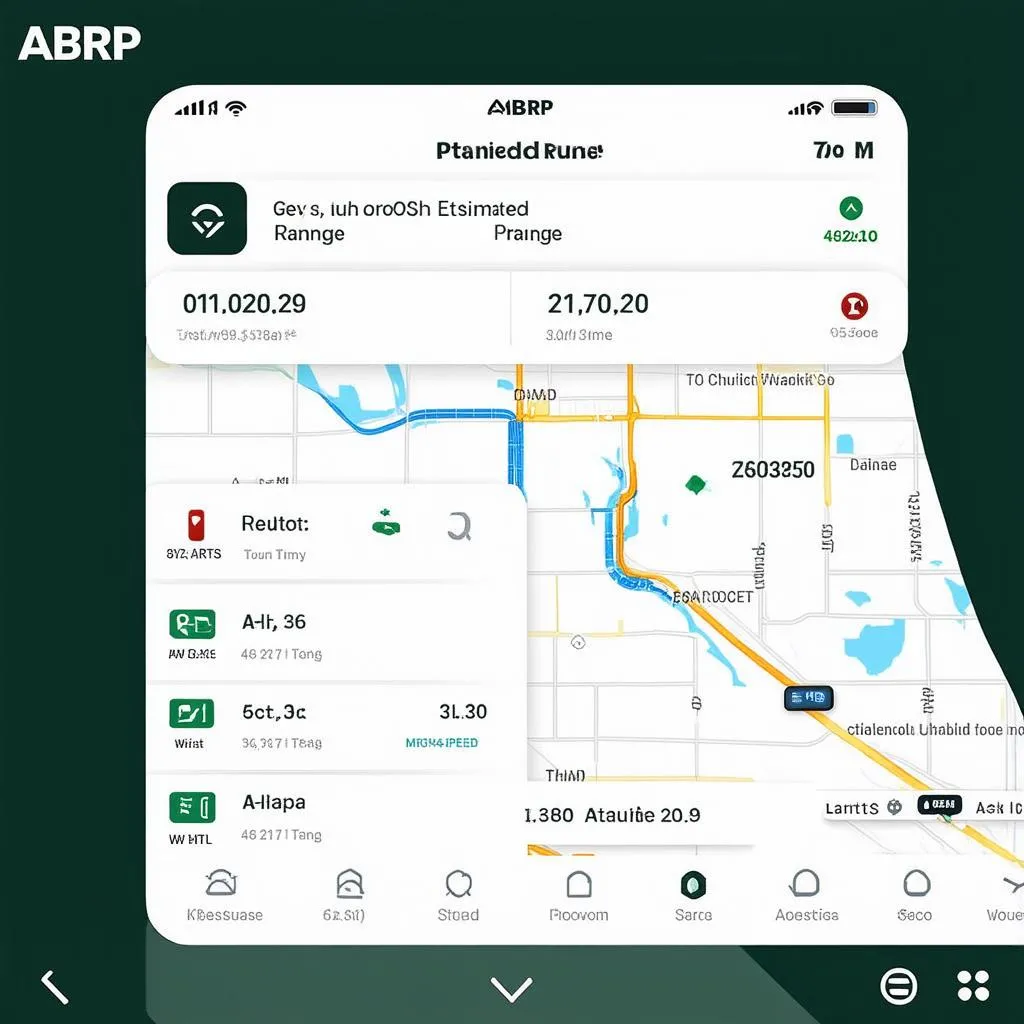 ABRP App Interface