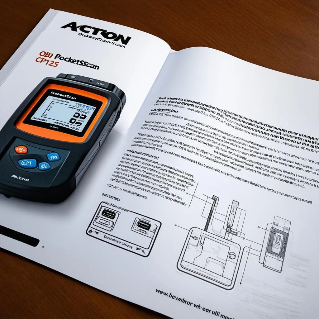 Actron OBD II PocketScan CP9125 Manual