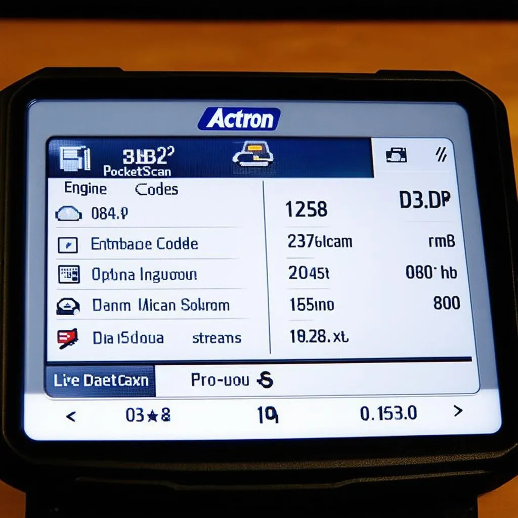 actron-obd2-pocketscan-display