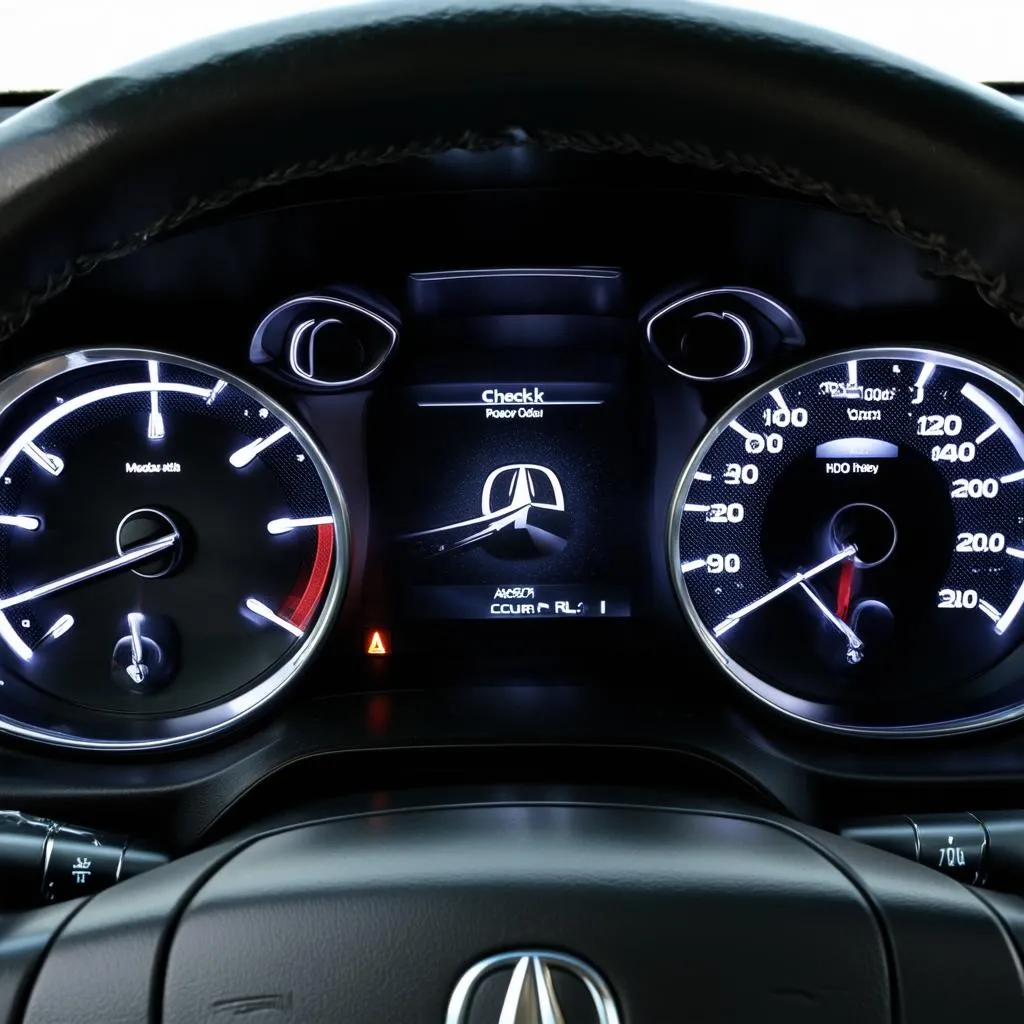 Acura RL Dashboard