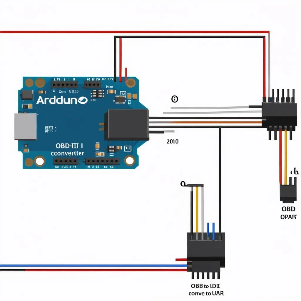 Arduino OBD-II Connection Diagram