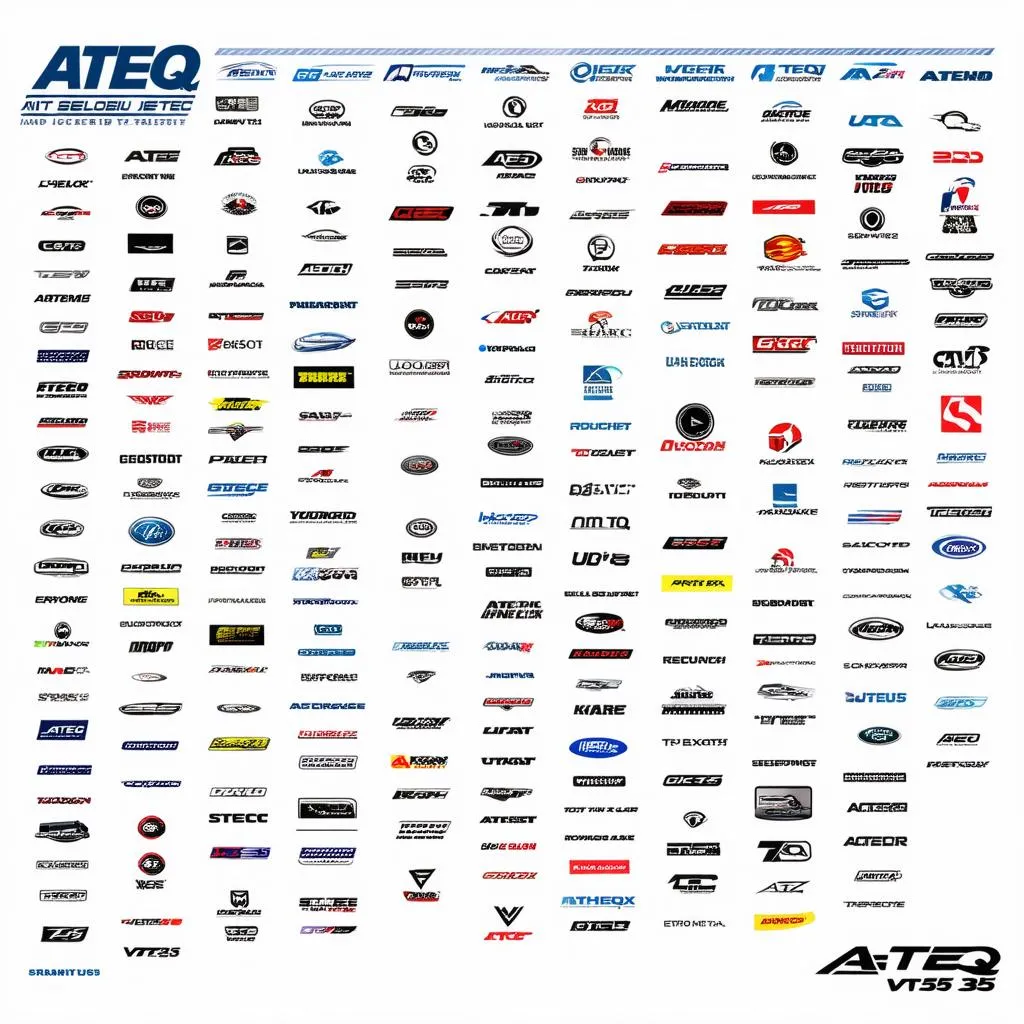 ATEQ VT55 Compatibility Chart