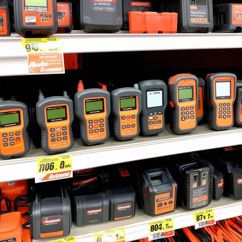 Autozone OBD Scanner Selection