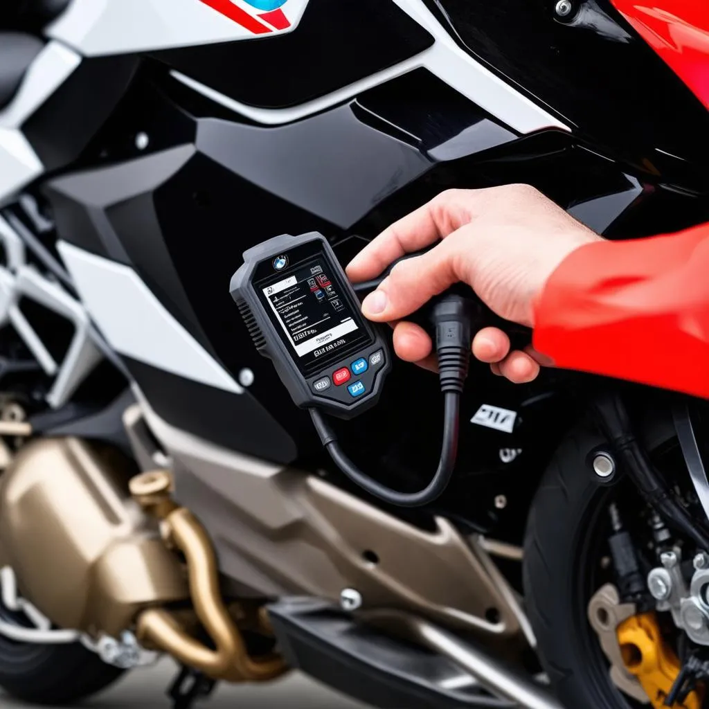 BMW S1000RR OBD Port