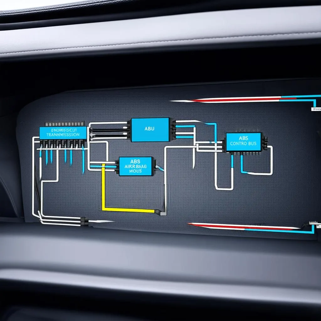 can bus system diagram