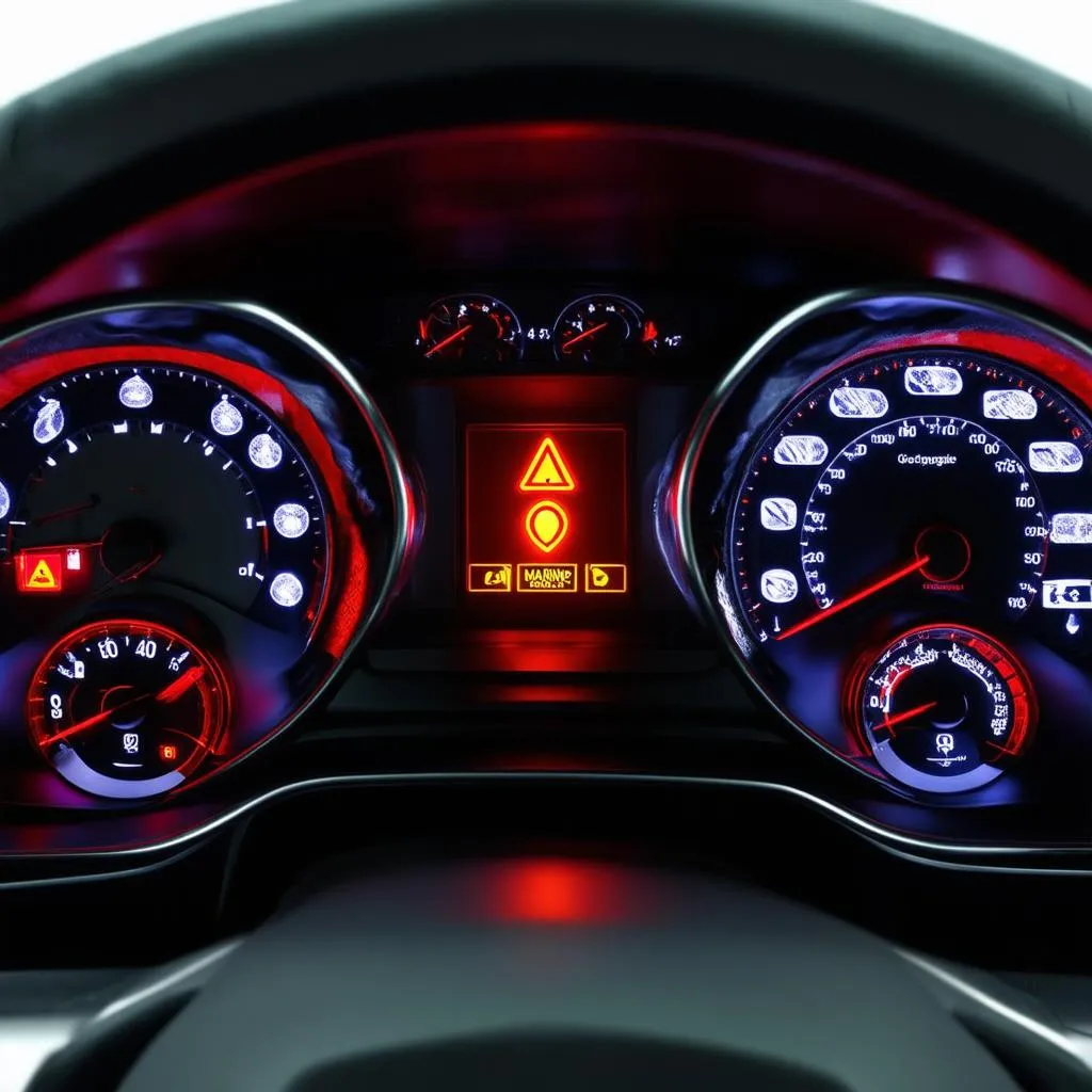 Car Dashboard Warning Lights