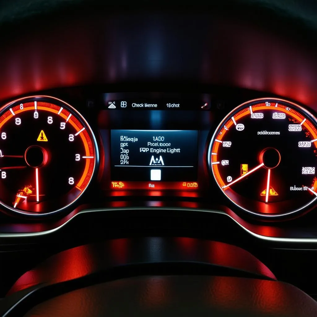 Car Dashboard Warning Lights