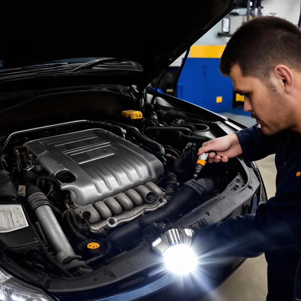 Car Engine Inspection