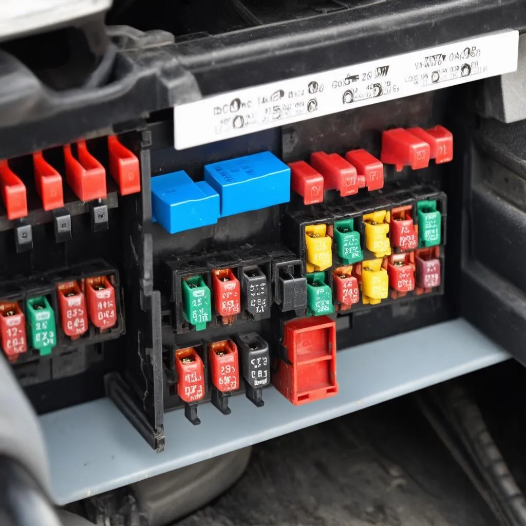 Car fuse box