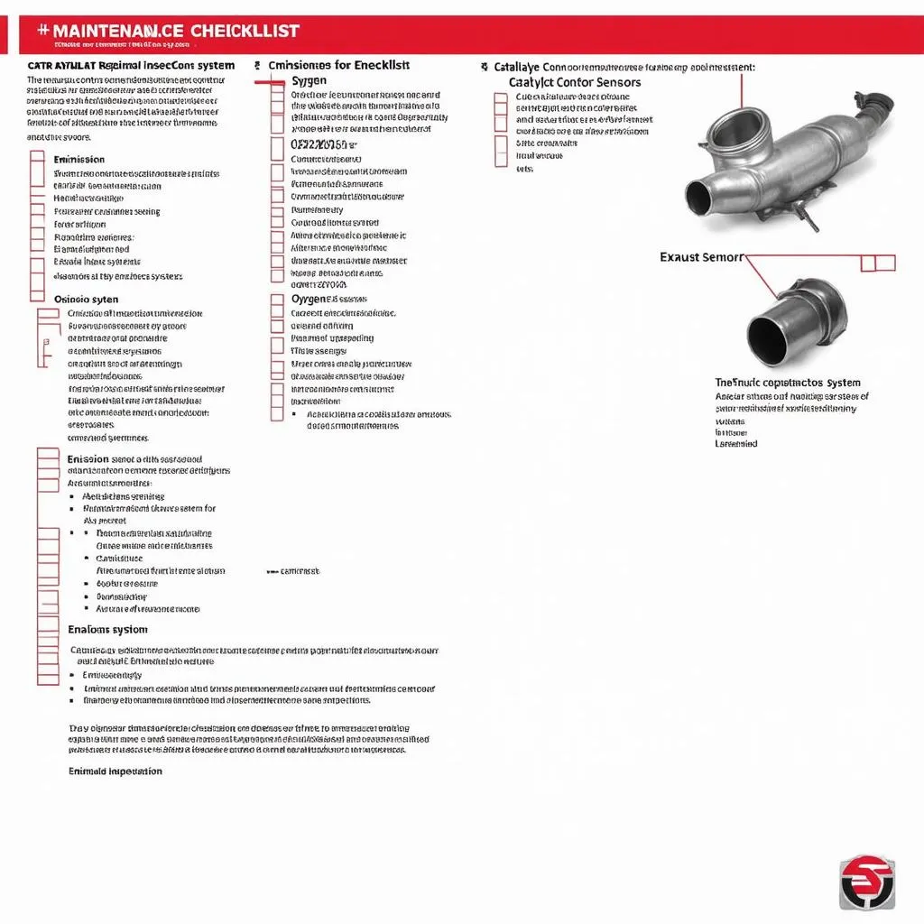 Car maintenance checklist