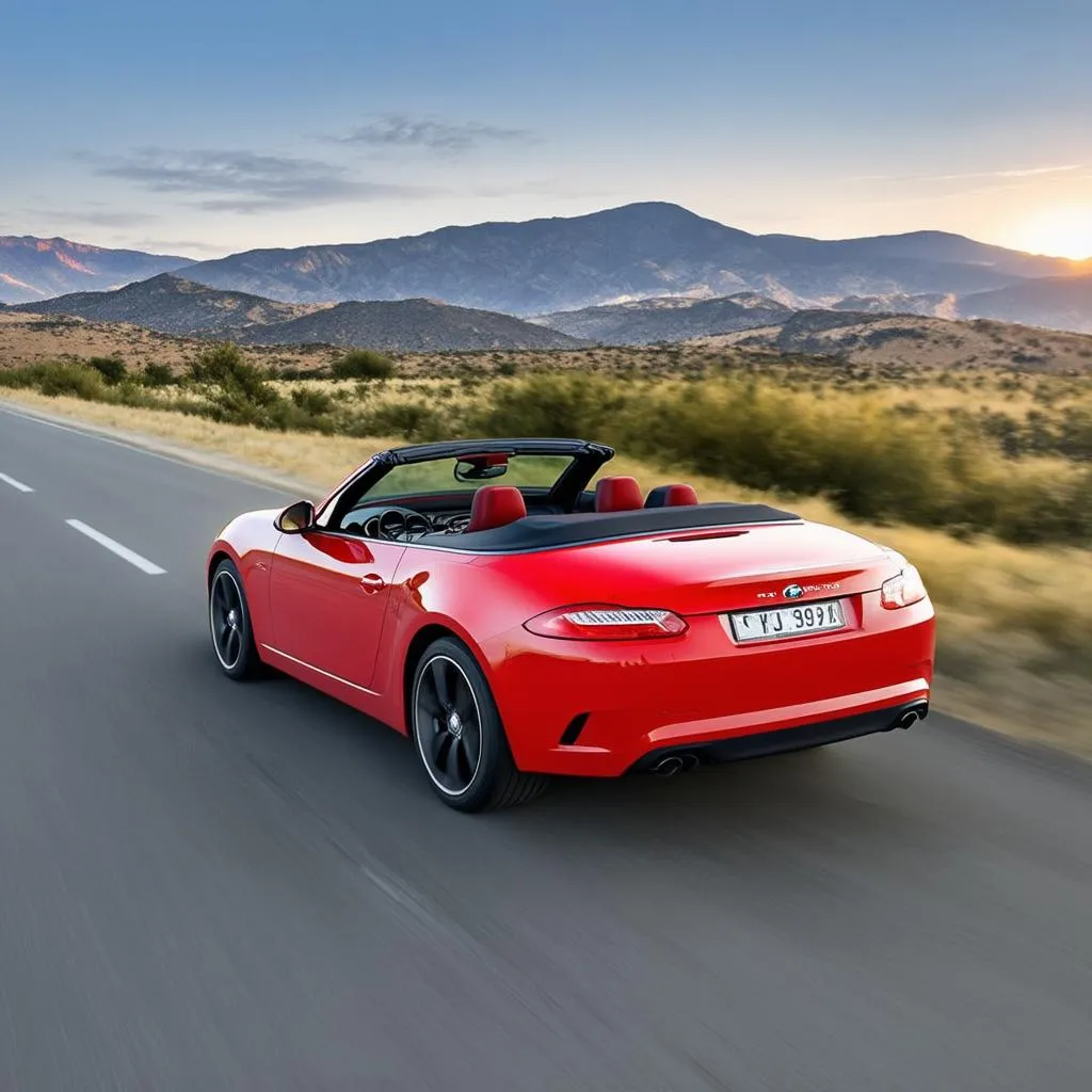 Car on an Open Road