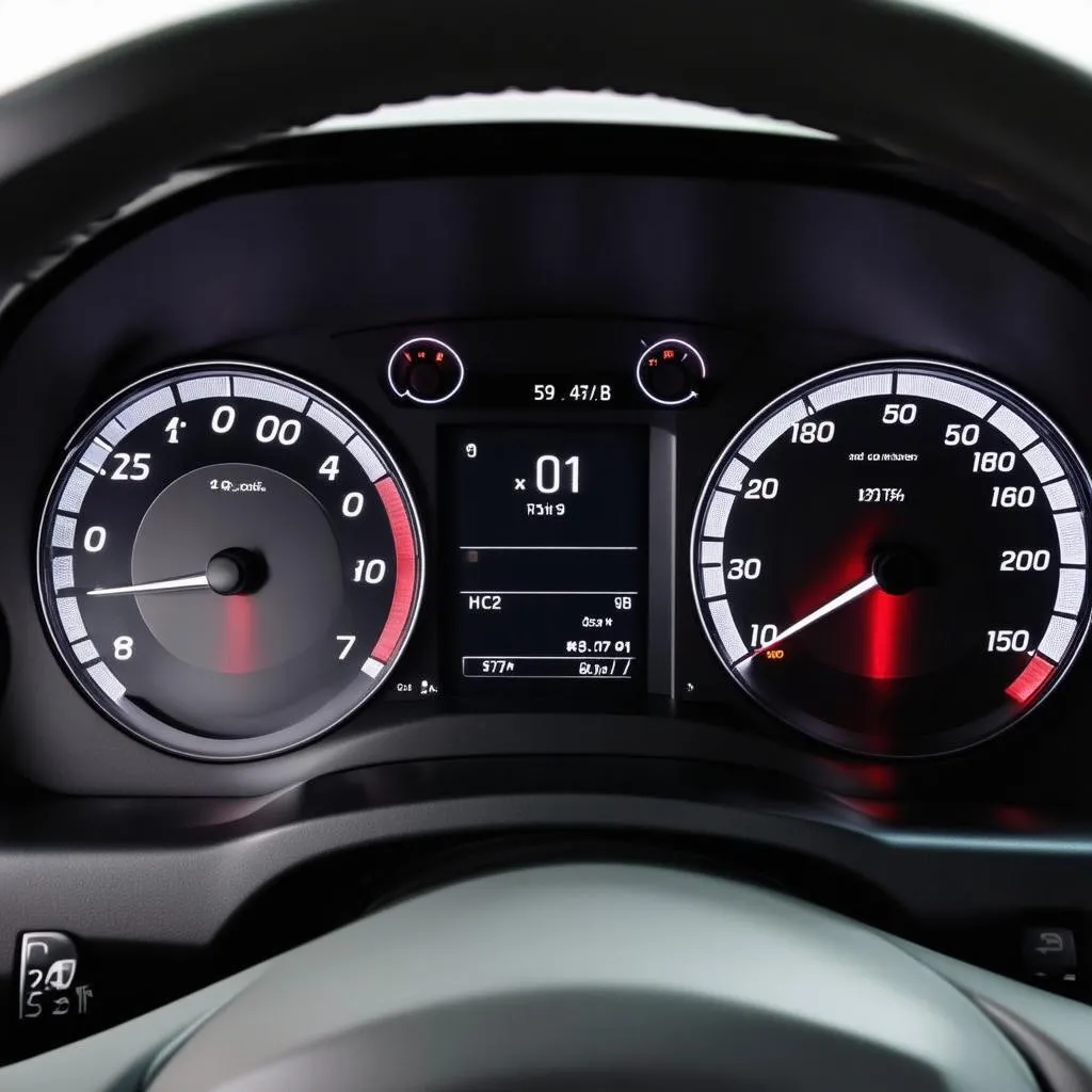 Car Speedometer Dashboard