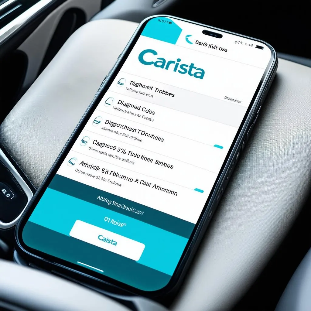 Carista App Interface