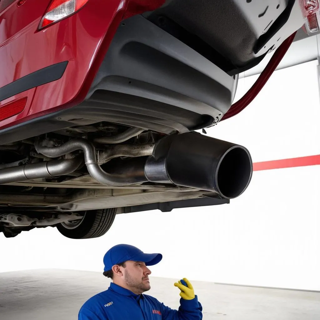 Chevrolet Aveo OBD P1133 Exhaust