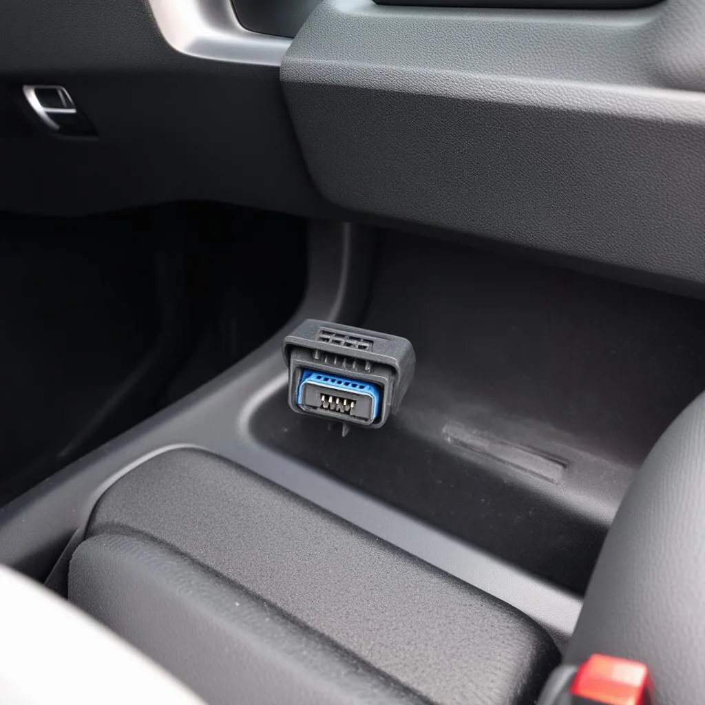 Citroen C4 OBD Port Location