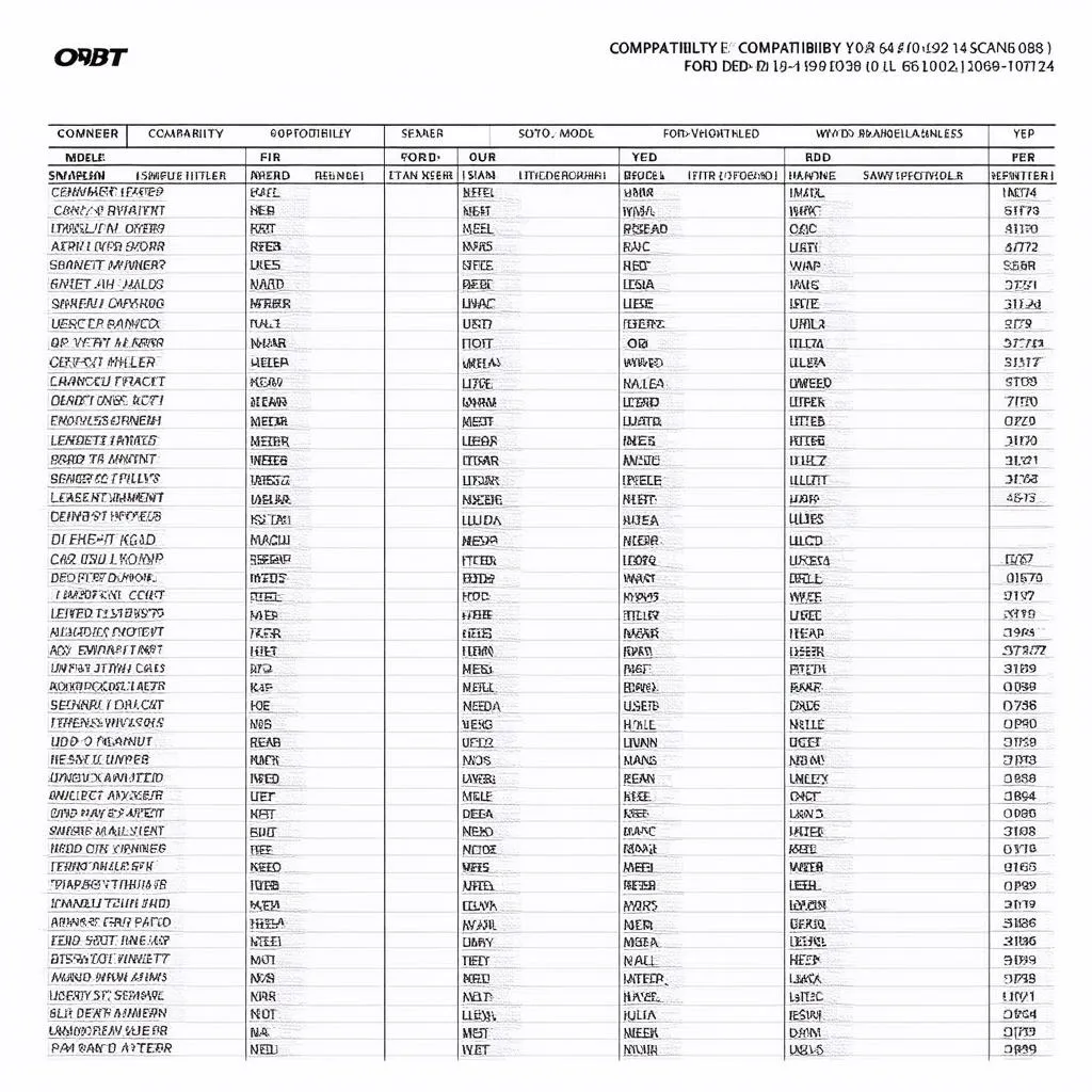 OBD-II Scanner Compatibility