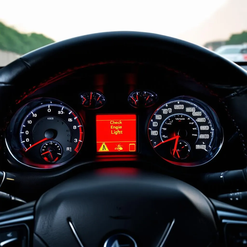 Car Dashboard Warning Lights