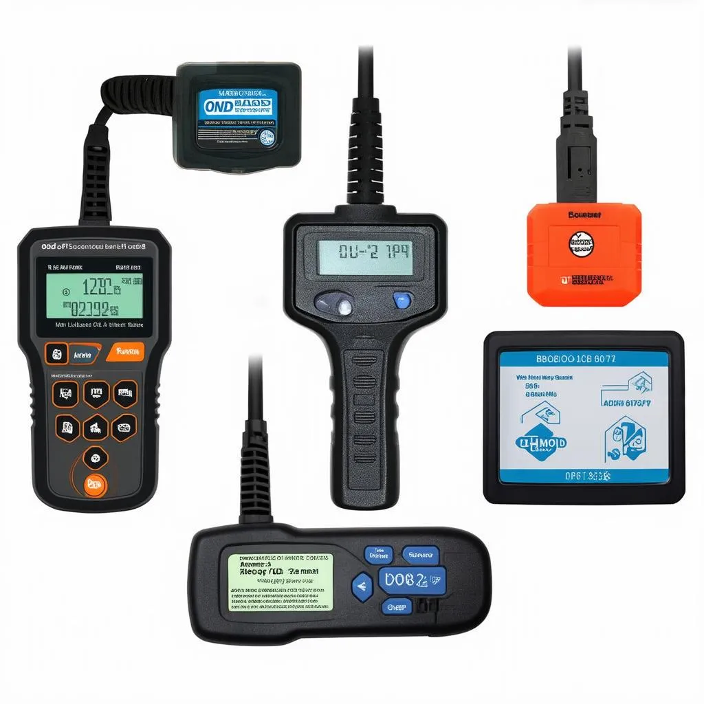 Various OBD-II scanners