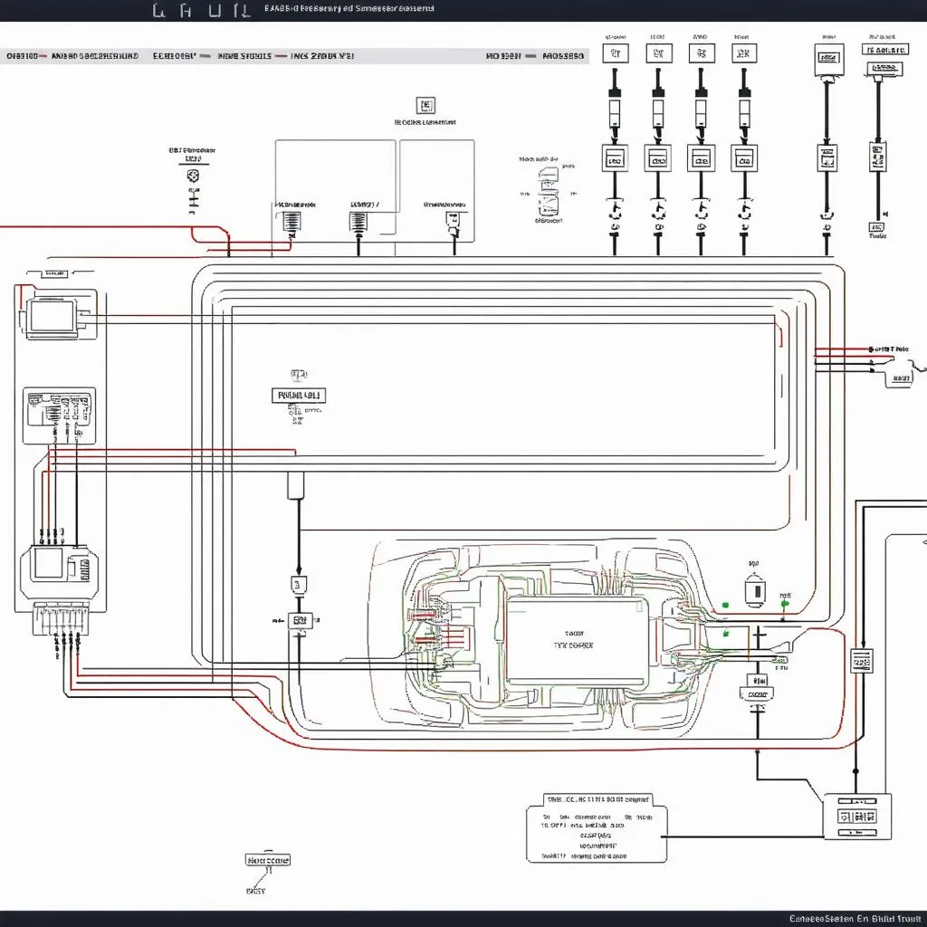 Embedded OBD system diagram