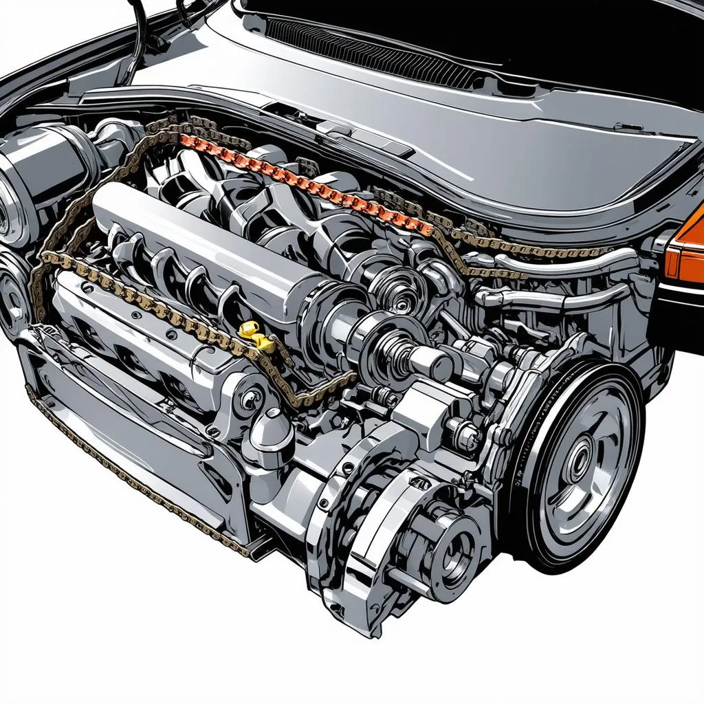 Car engine timing components