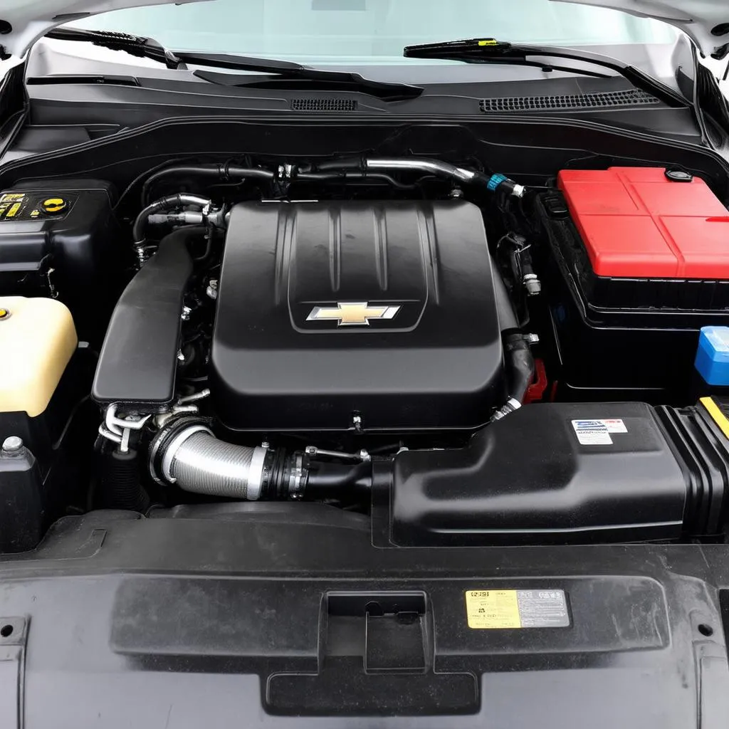 Chevy Traverse Engine Bay