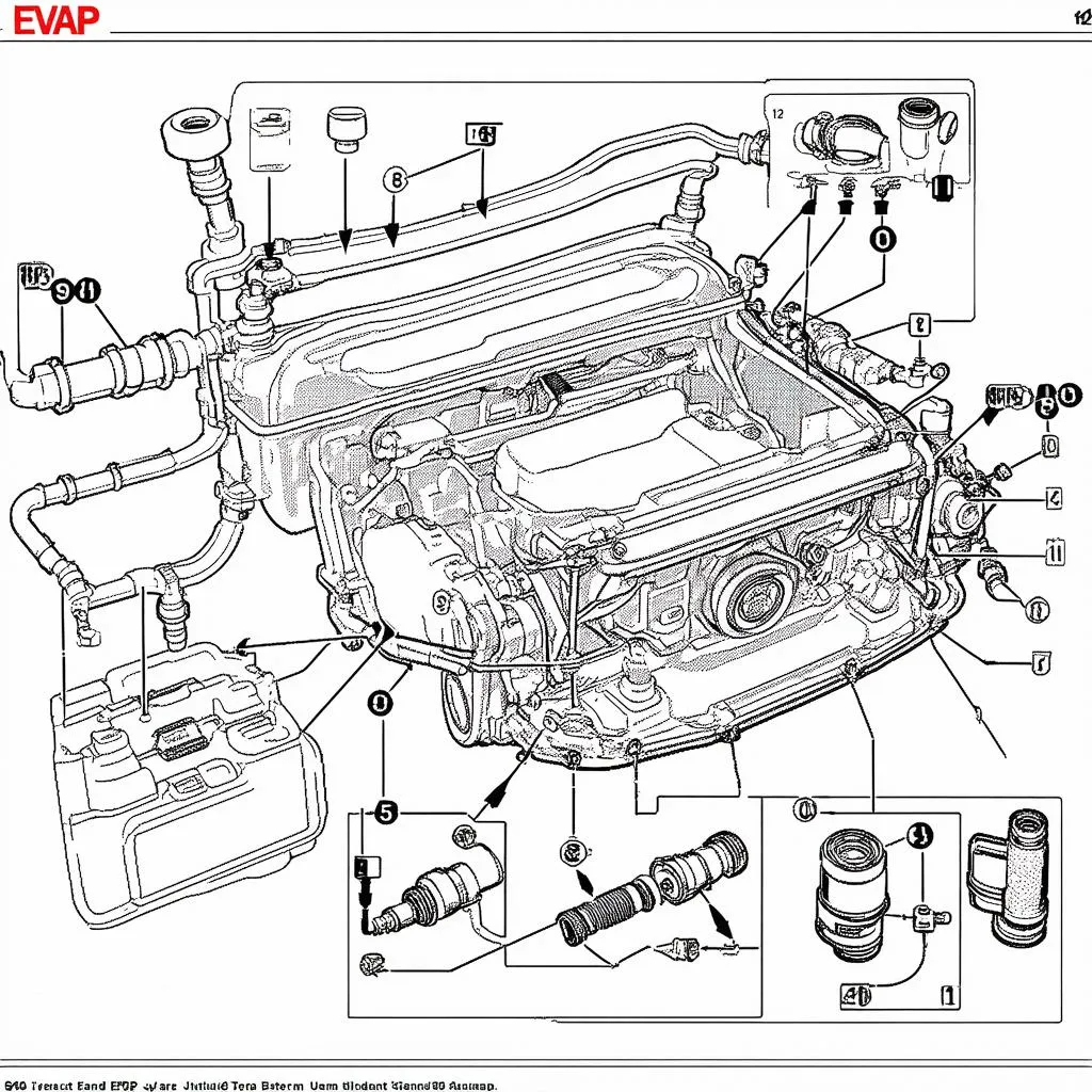 1998 Grand Cherokee EVAP System Diagram