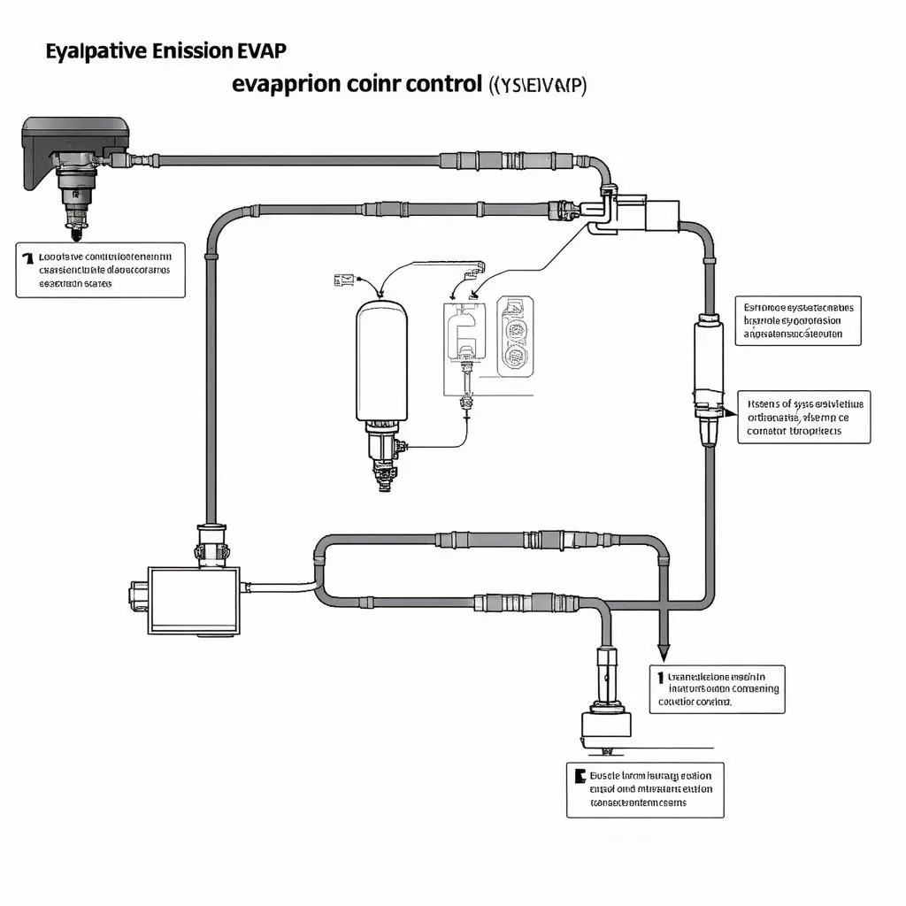 Diagram of an Evaporative Emission Control System